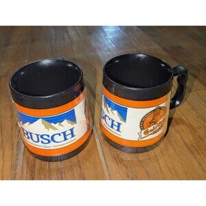 Vintage 80'S Mugs Thermo Serv Baltimore Orioles BASEBALL MLB World Series Busch